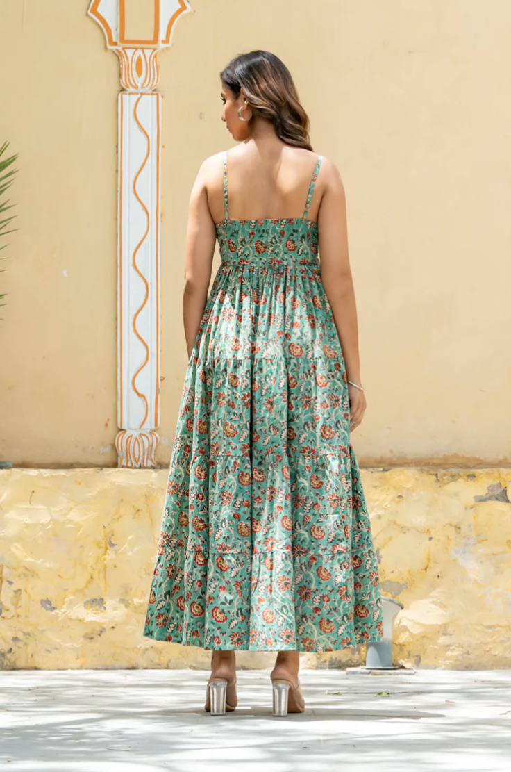 Kriti Floral Bohemian Dress