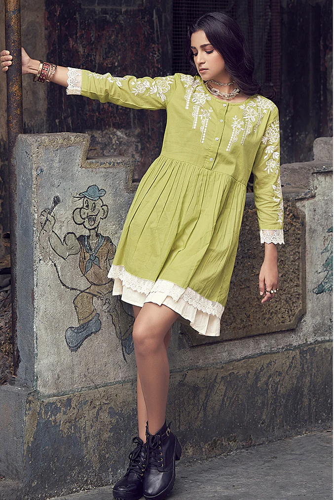Light Green Summer Dress