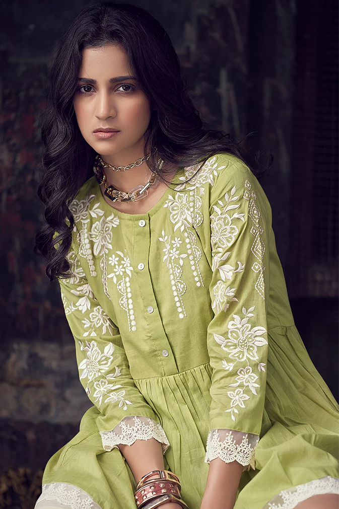 Light Green Summer Dress
