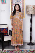 Mustard Pink Buti Nyra Dress