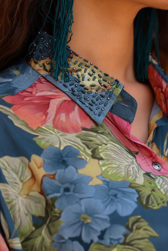 Floral Creape Co-Ord Set