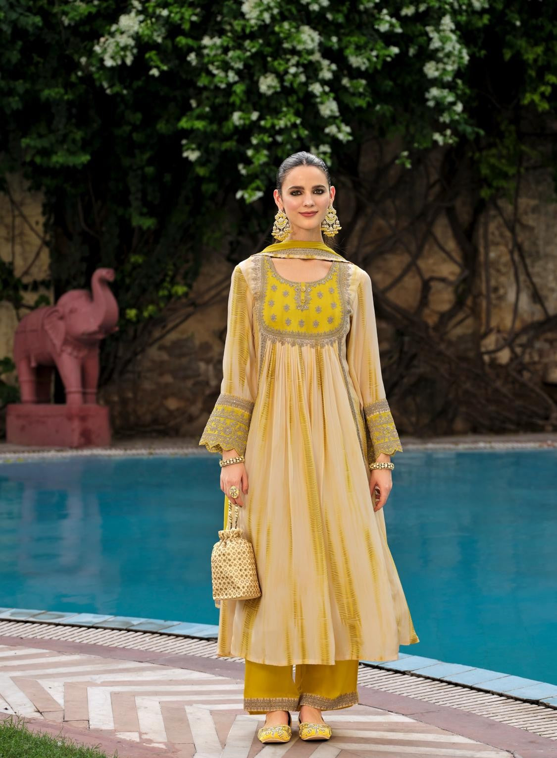 Preet Lemon A-Line Set