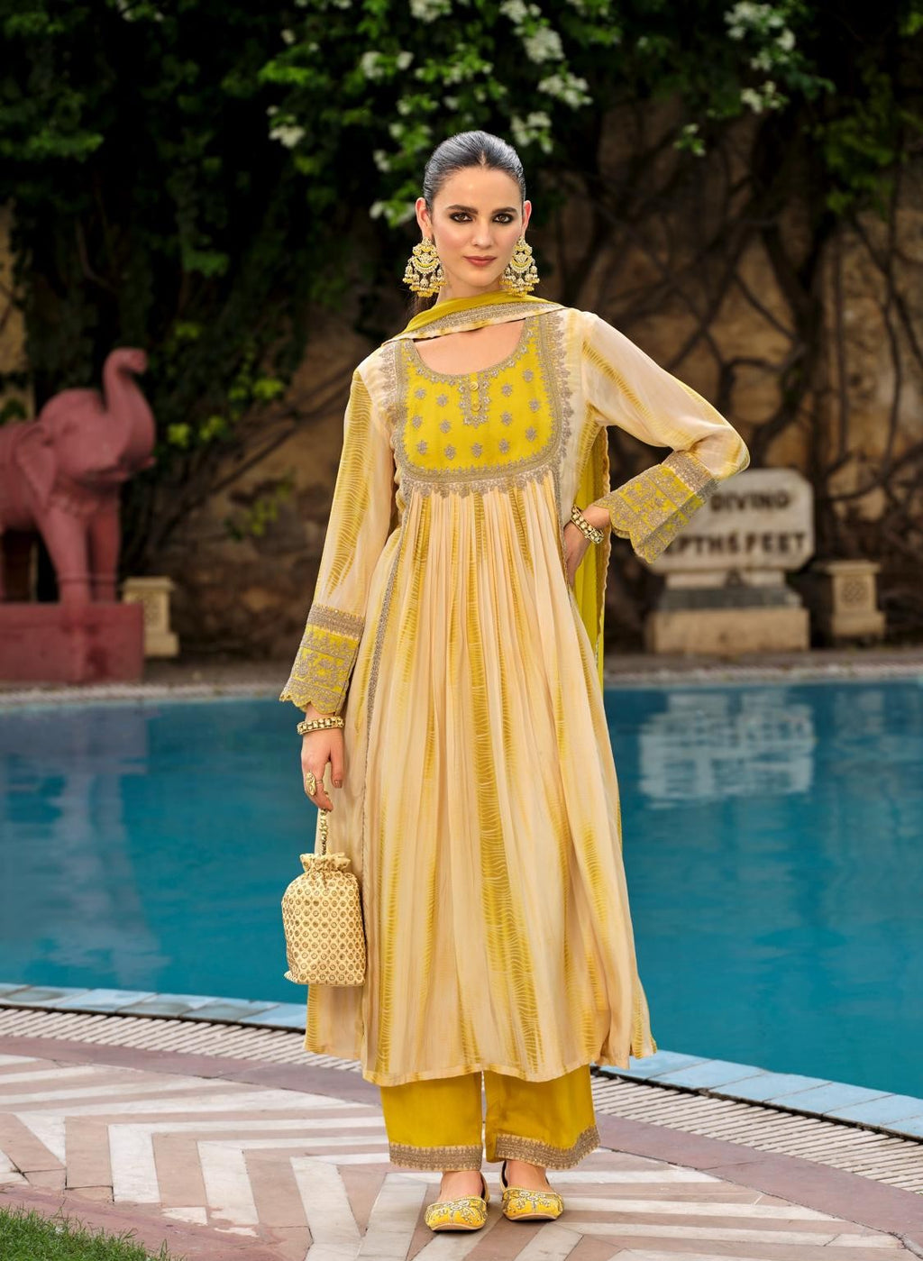 Preet Lemon A-Line Set