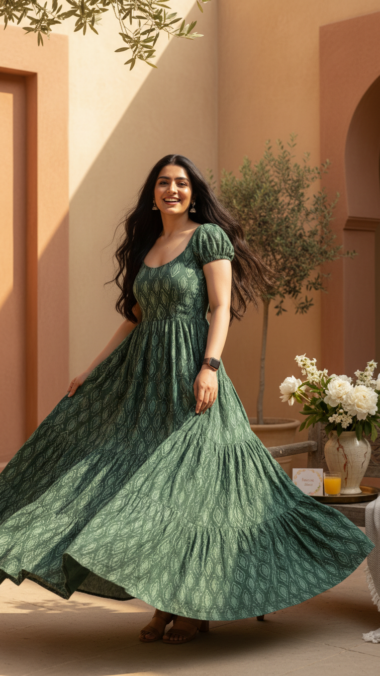 Milli Bagru Maxi Dress