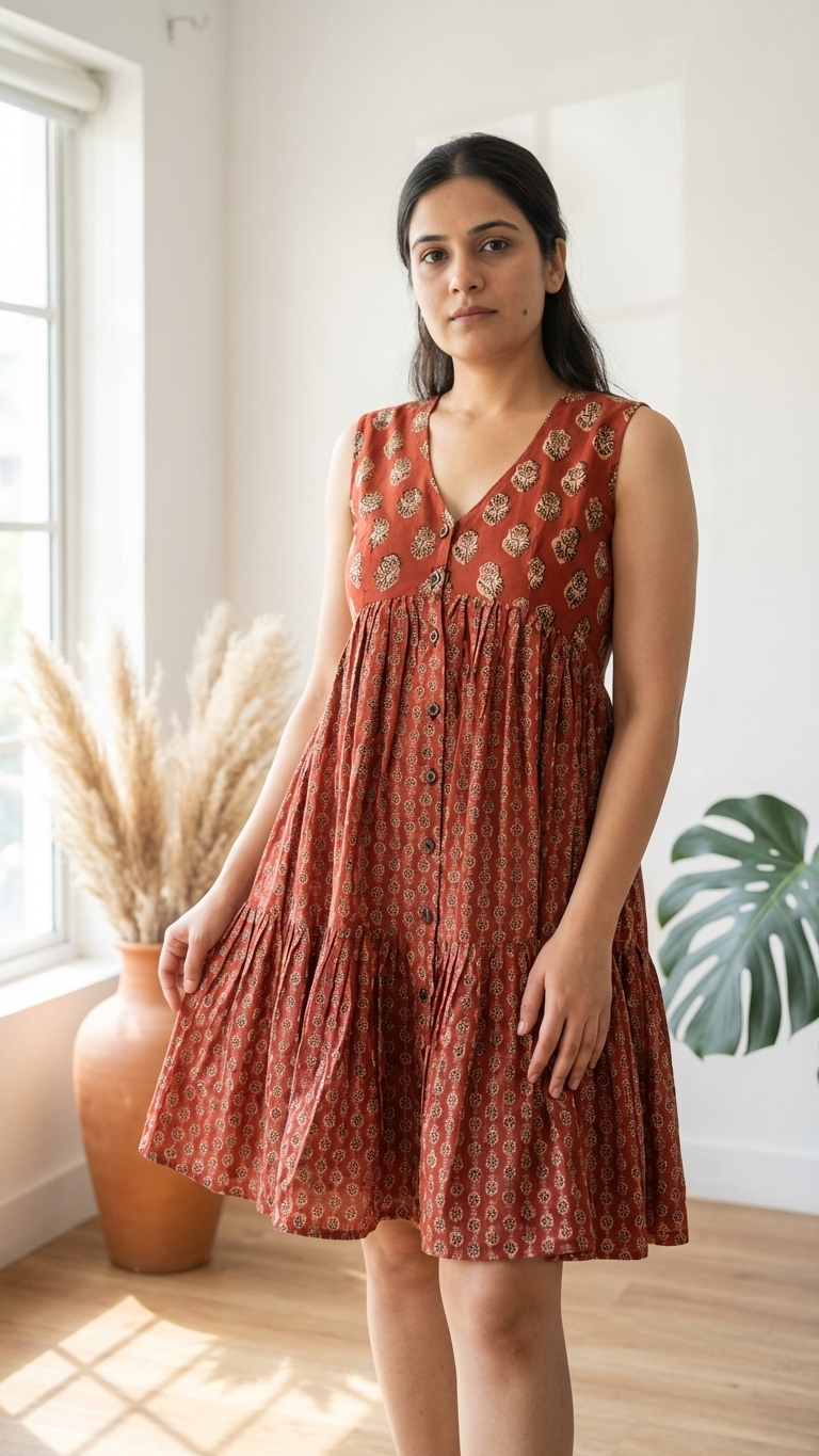 Rooh Red Dual Mini Dress