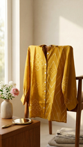 Bandhani Crepe Shirt