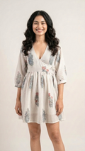 Maisha Motifs Mul Wrap Dress