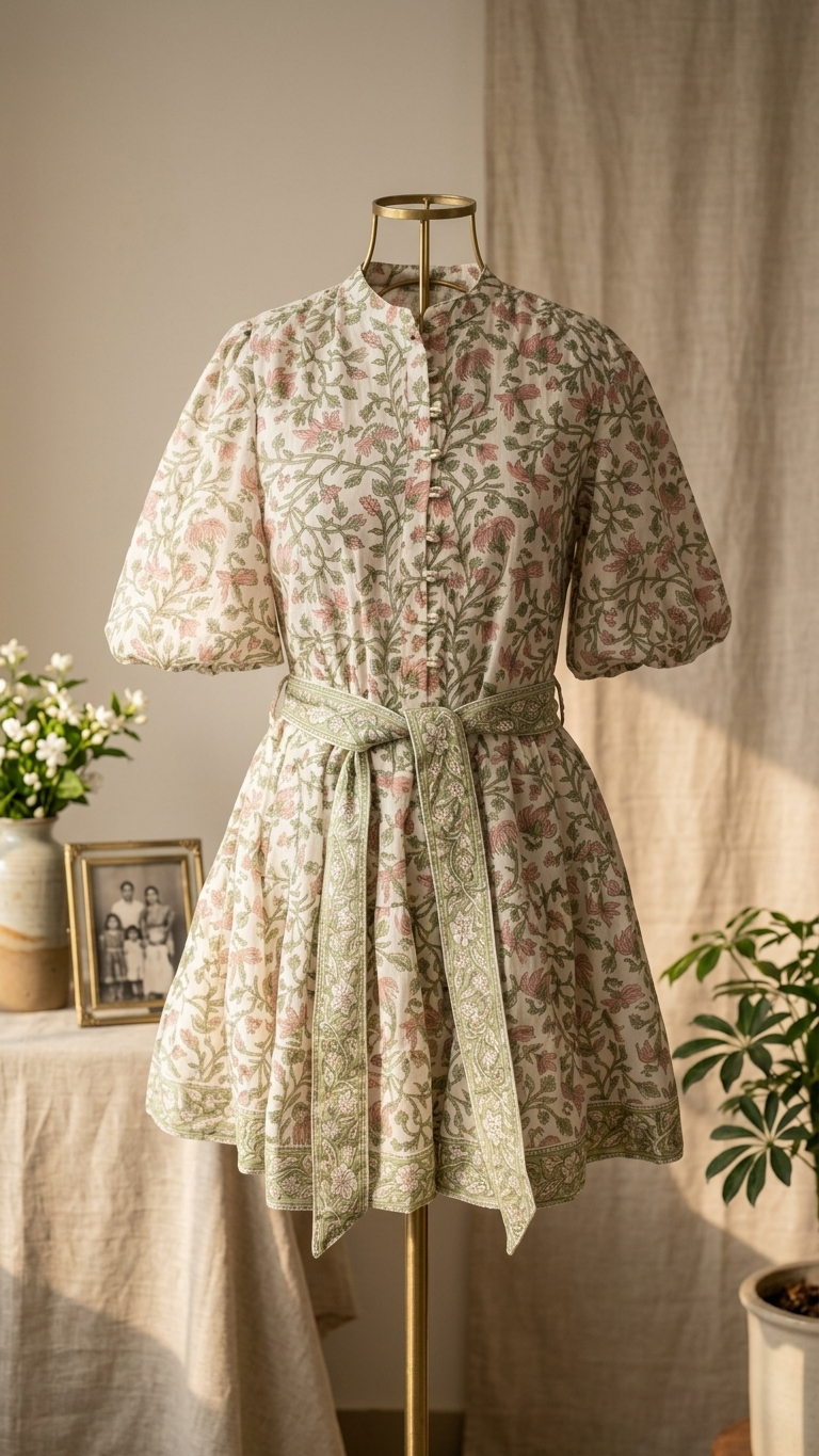 Nargis Floral Mul Dress