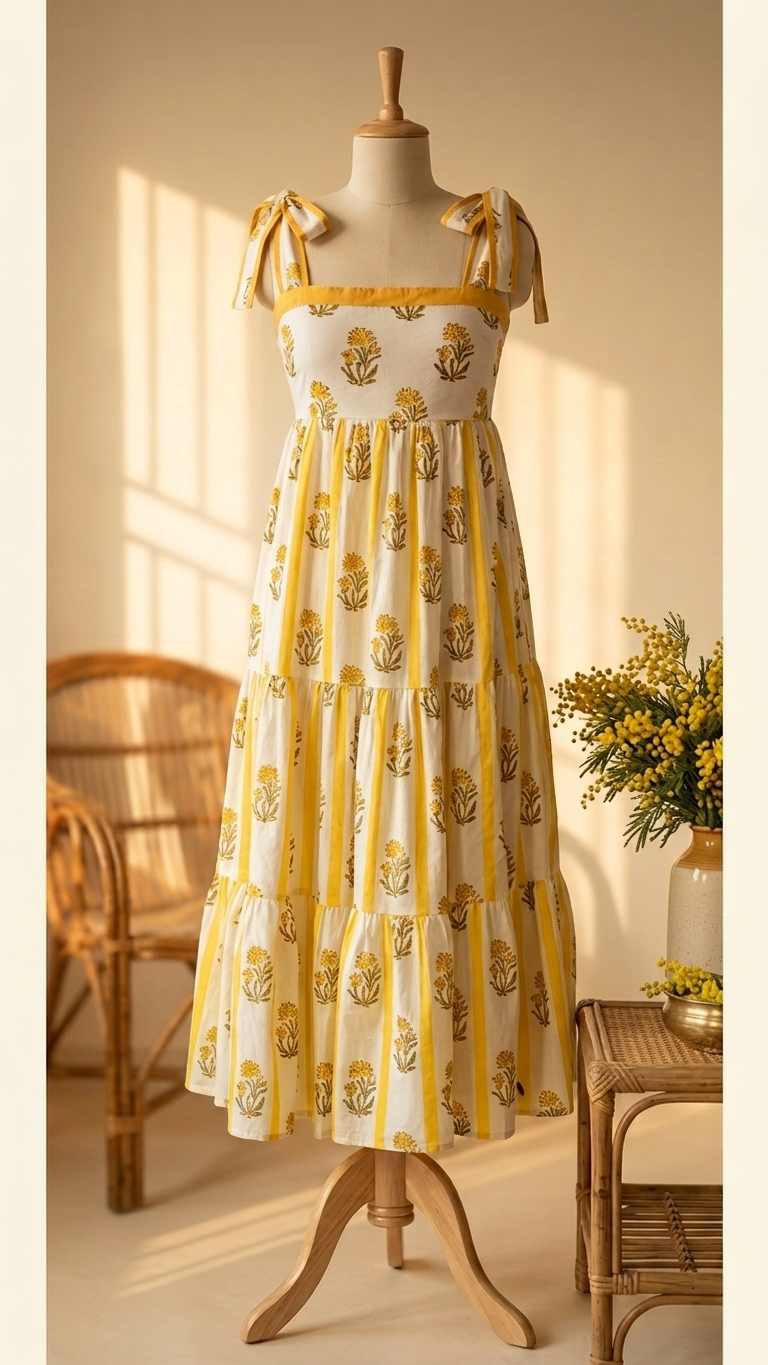 Sunshine Stripped Dress