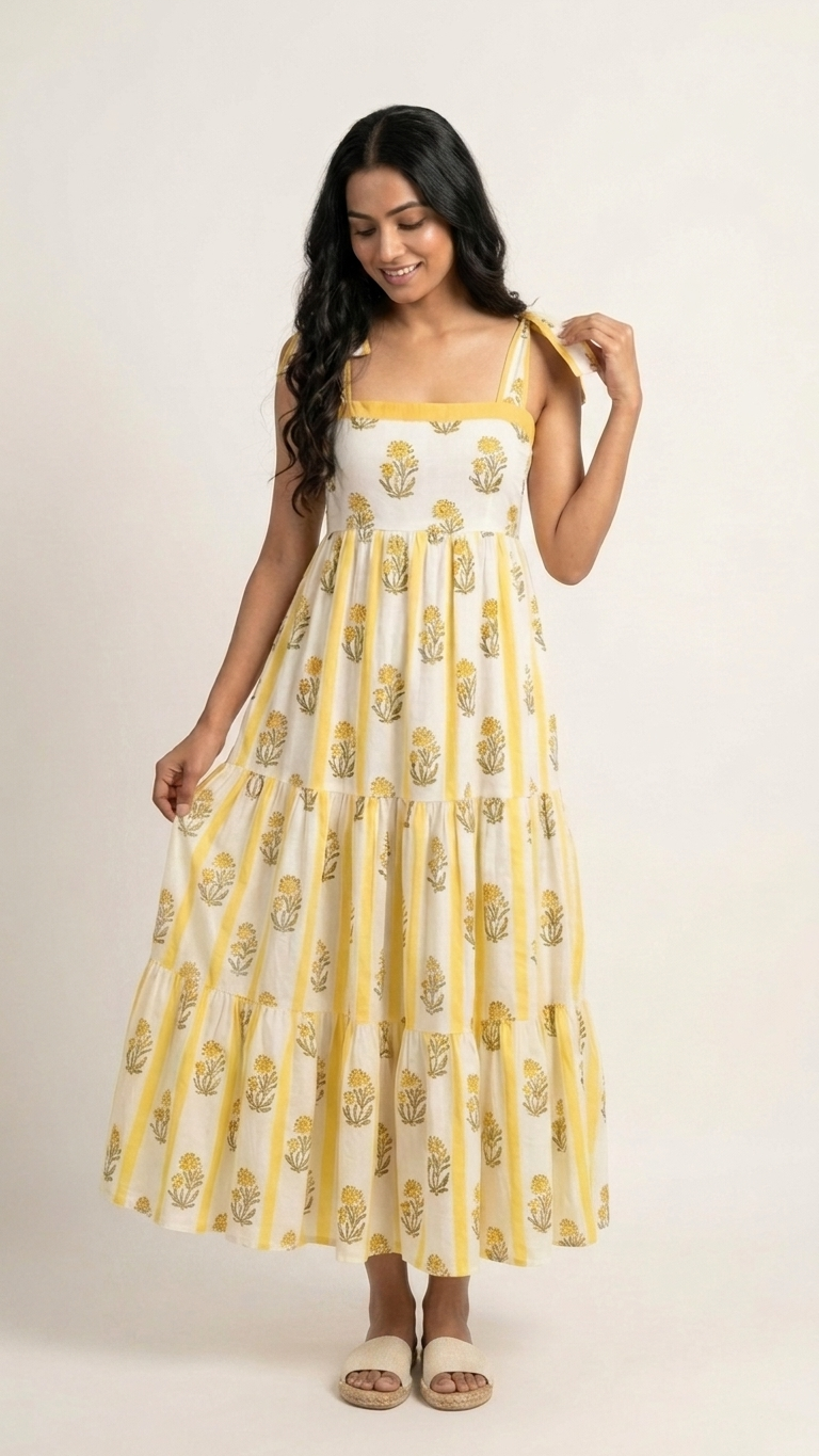 Sunshine Stripped Dress