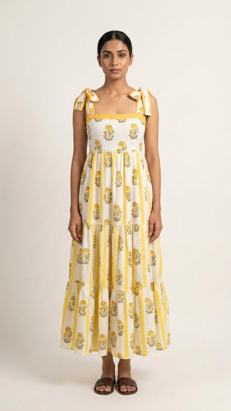 Sunshine Stripped Dress