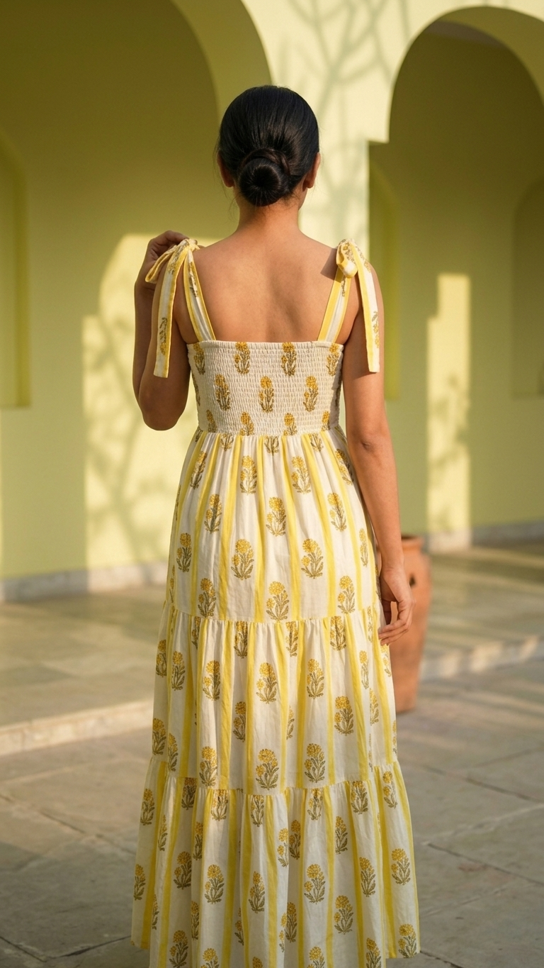 Sunshine Stripped Dress
