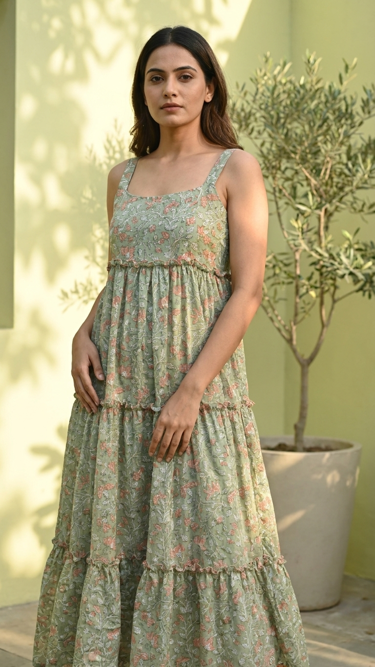 Sita Floral Garden Dress