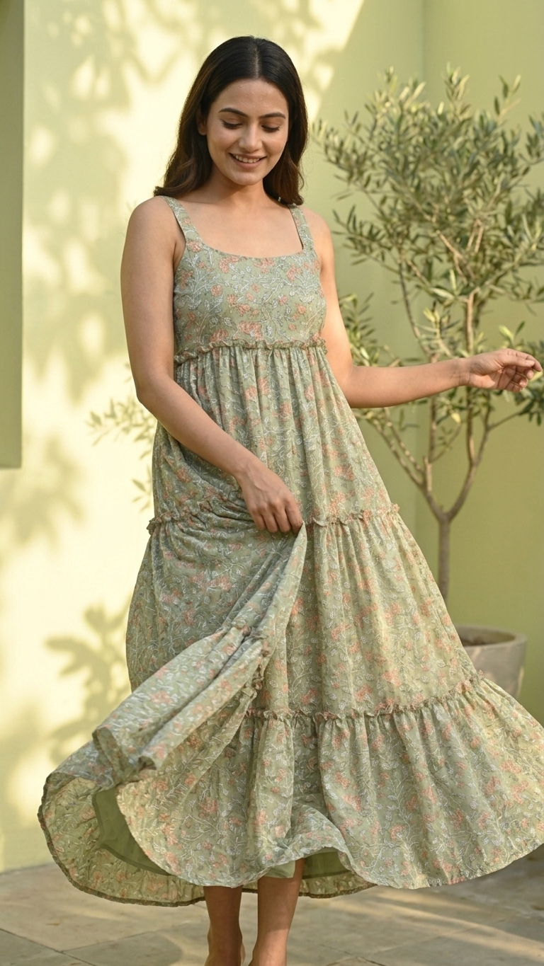 Sita Floral Garden Dress