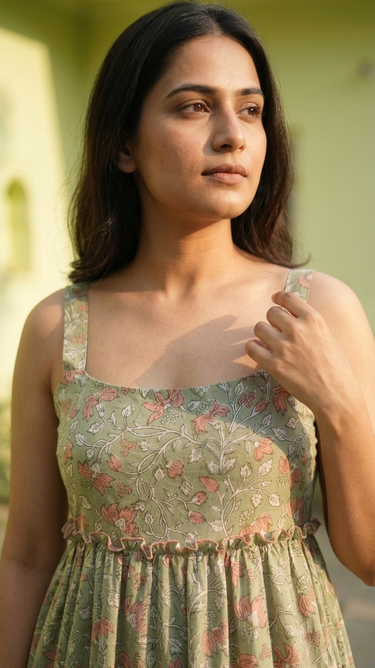 Sita Floral Garden Dress