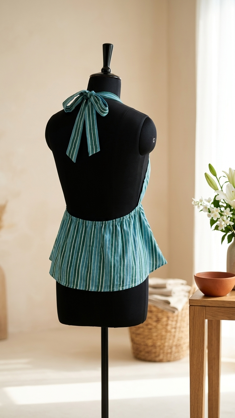 Layla Halter Stripe Top