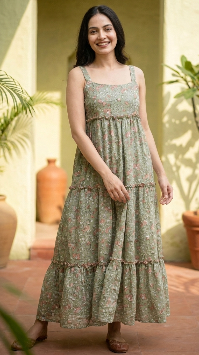 Sita Floral Garden Dress