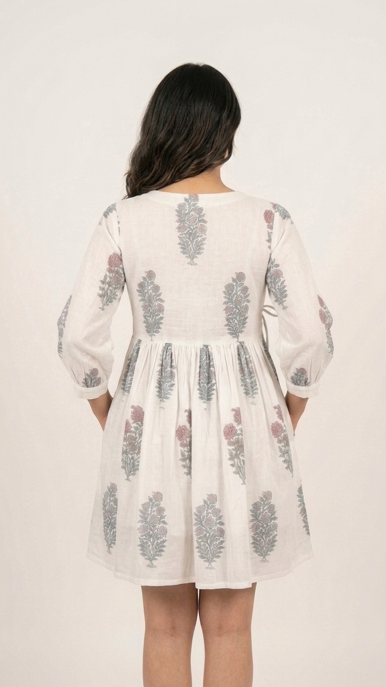 Maisha Motifs Mul Wrap Dress