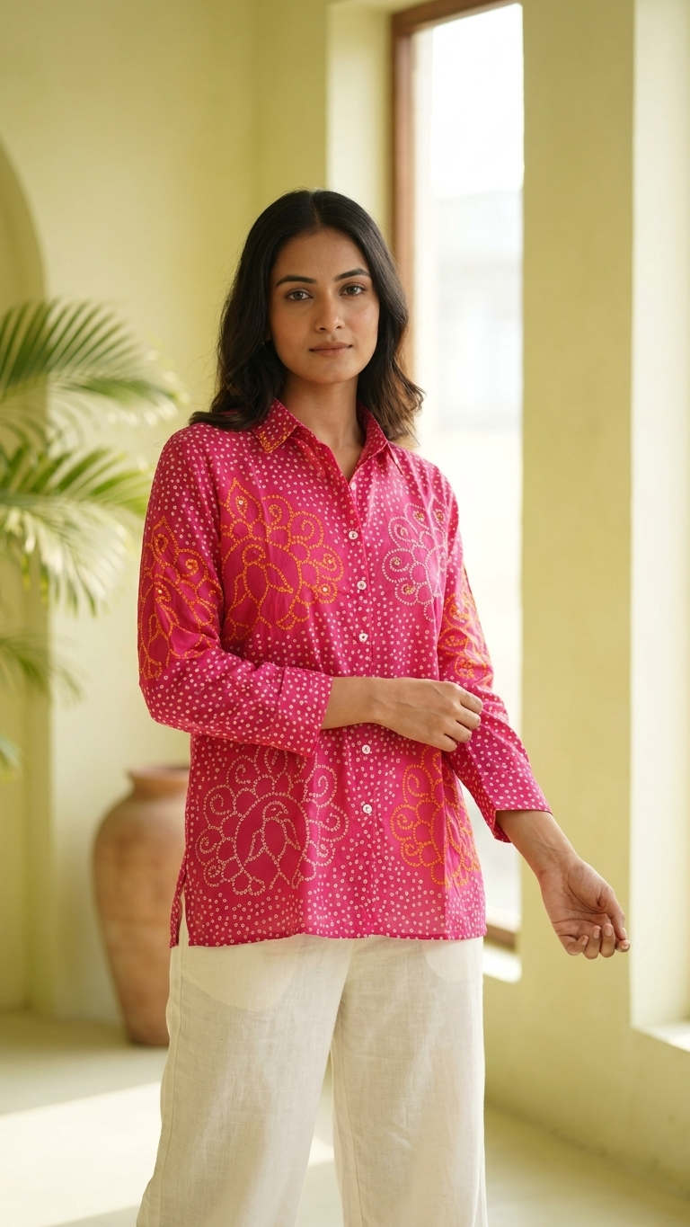 Bandhani Festive Shirt