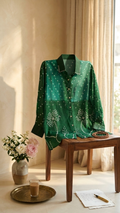 Bandhani Ombre Shirt