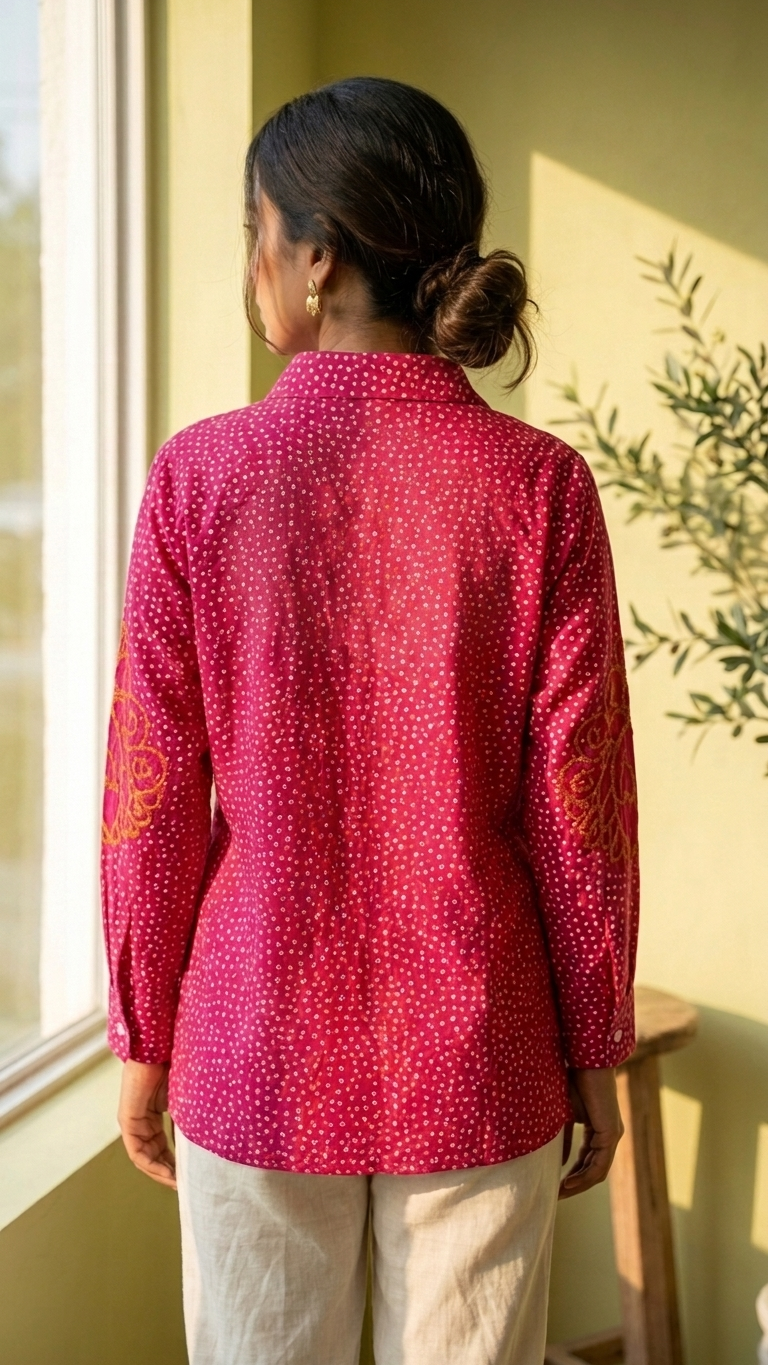 Bandhani Festive Shirt