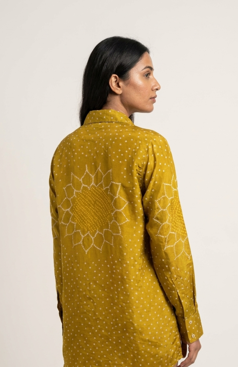 Bandhani Motif Shirt