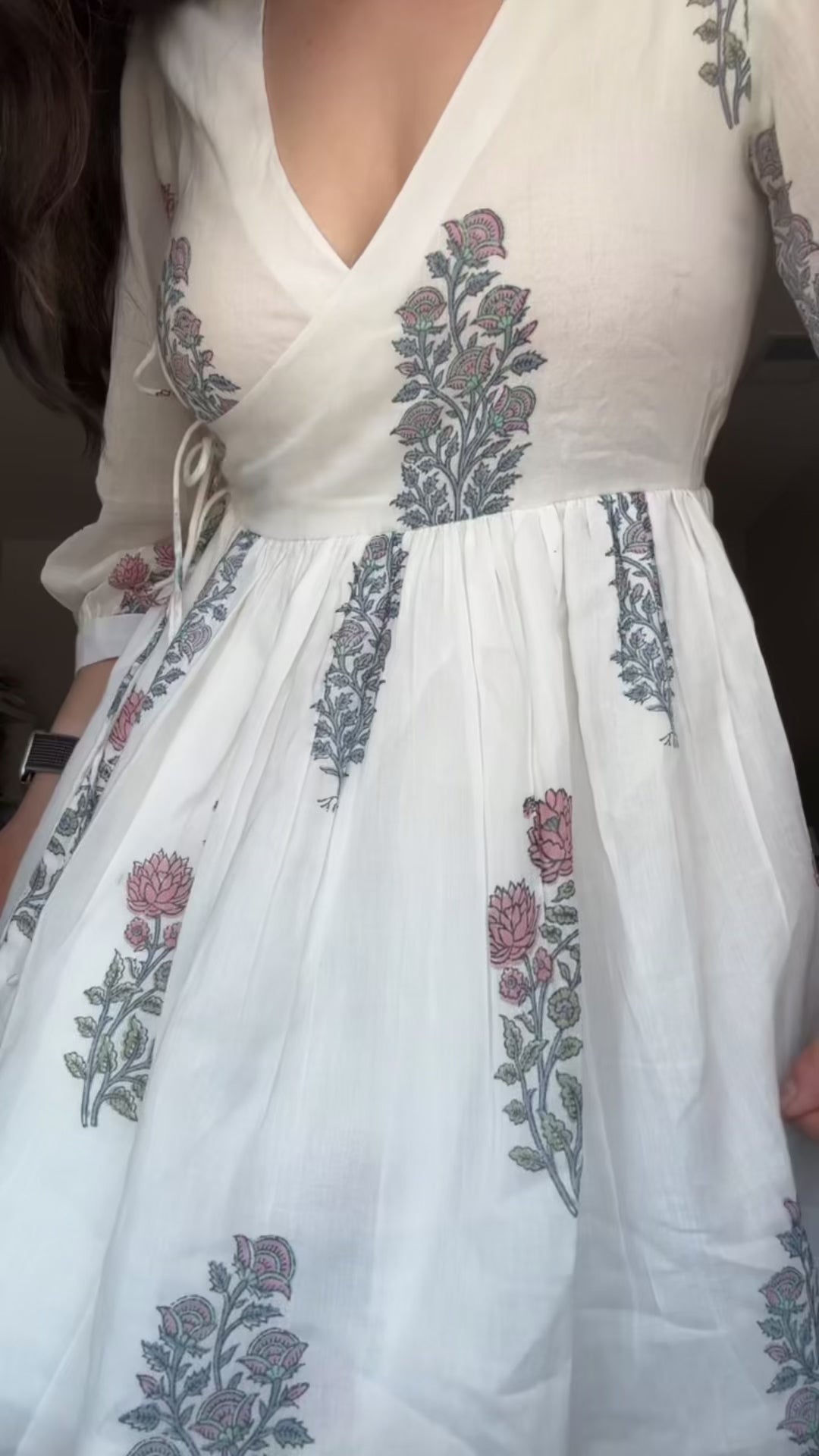 Maisha Motifs Mul Wrap Dress