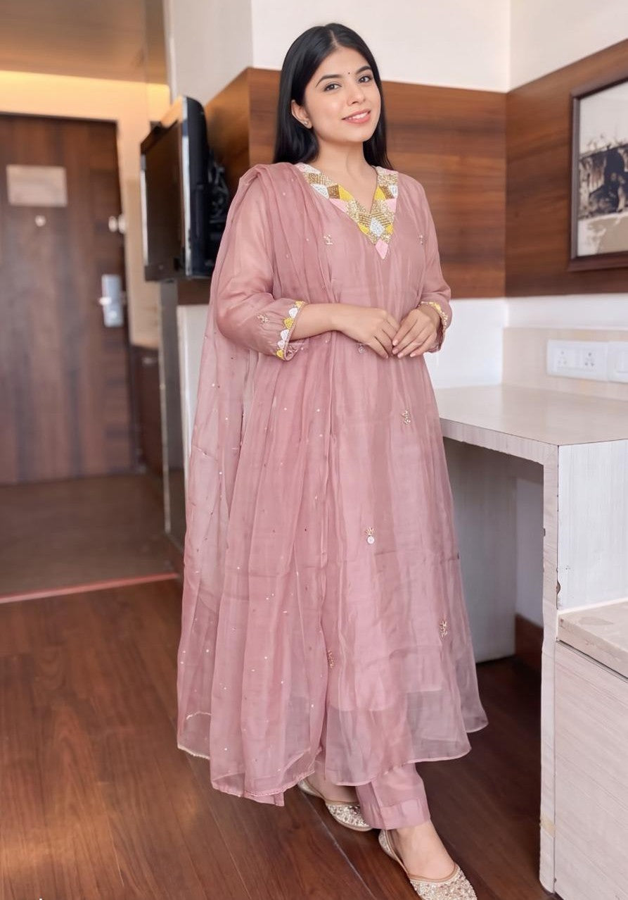 Isha A-Line Suit Set